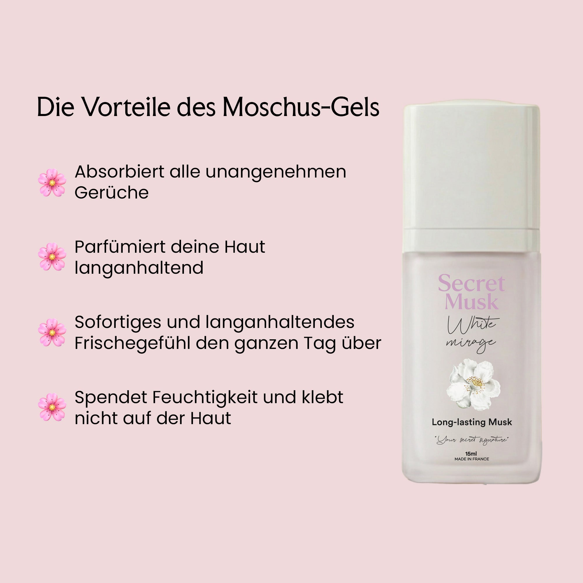 Musk gel | White Mirage